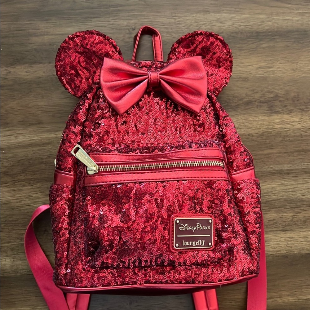 Disney Minnie Mouse Sequin Loungefly